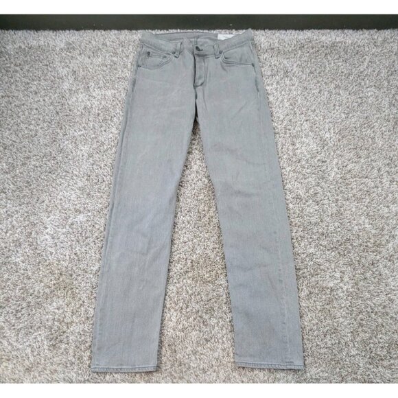 Rag & Bone Fit 2 Slim Jeans Mens 32 X 33 Gray Button Fly Standard Issue 32x33